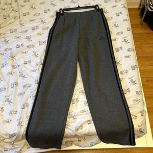 Gray Adidas sweatpants. Worn twice and is a size medium.